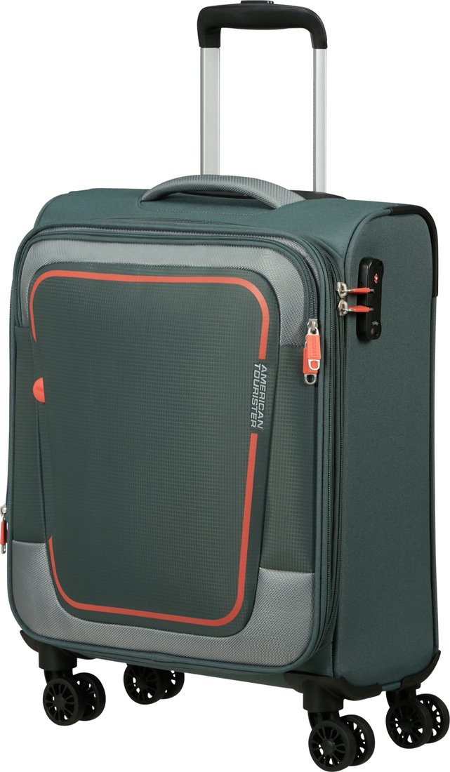 

Чемодан-спиннер American Tourister Pulsonic Dark Forest 55 см