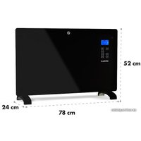 Конвектор Klarstein Norderney 2000W (черный)