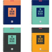 Набор тетрадей Erich Krause Color Block 60 л клетка 060250160-49680 (5 шт)