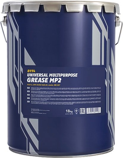 

Mannol MP-2 Multipurpose Grease 18кг 8114