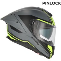 Мотошлем Acerbis Tarmak-X 0027315.290.064 (M, серый/желтый)