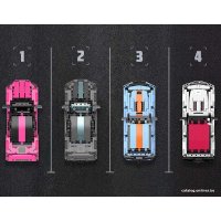 Конструктор Onebot Building Block Supercar OBJZF62AIQI (розовый)