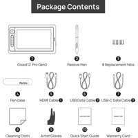 Графический монитор Parblo Coast 12 Pro Gen2 (черный)