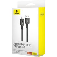 Кабель Baseus Unbreakable Series USB Type-A - USB Type-C (1 м, черный)