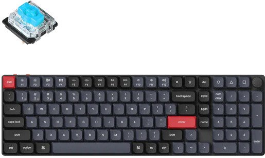 

Клавиатура Keychron K17 Pro K17P-H2-RU (Gateron Low Profile Blue)