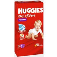 Трусики-подгузники Huggies Dry Expert Mega 3 (66 шт)