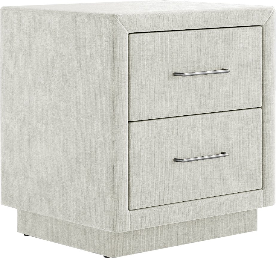 

Тумба Сонум Модерн 47-40 (микровелюр светло-серый)