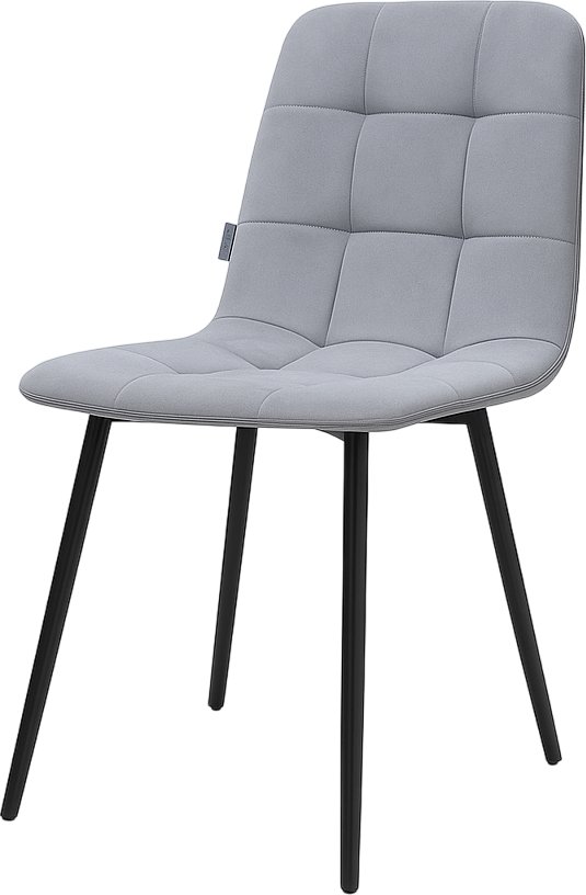 

Стул Mio Tesoro Палермо (светло-серый/черный)