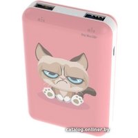 Внешний аккумулятор Ritmix RPB-10007 (сердитый кот)