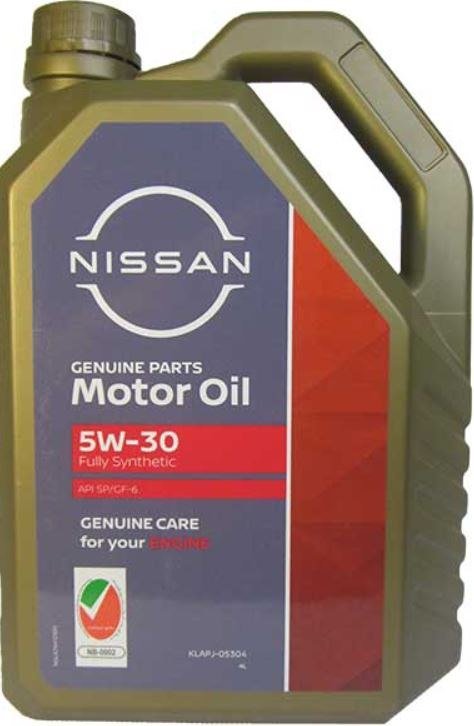 

Моторное масло Nissan Oil 5W-30 4л