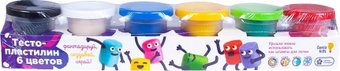 Набор для лепки Genio Kids Тесто-пластилин TA1009BP (6 цветов)