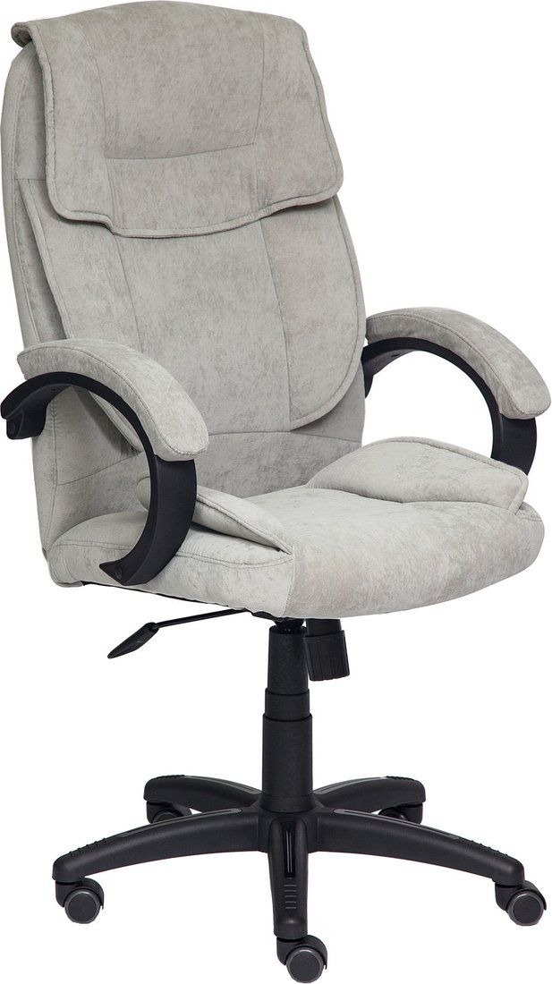 

Офисное кресло TetChair Ореон (флок, серый)