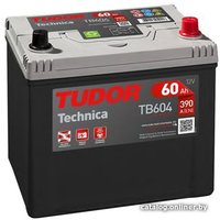 Автомобильный аккумулятор Tudor Technica TB604 (60 А·ч)