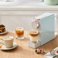 Капсульная кофеварка Scishare Capsule Coffee Machine Mini S1201 (с евровилкой, зеленый)