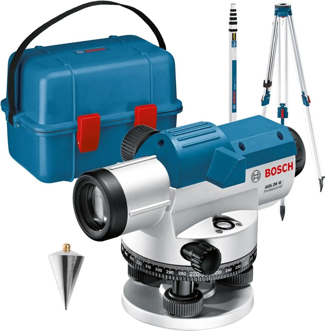 Оптический нивелир Bosch GOL 26 G Professional 0601068003 (кейс)