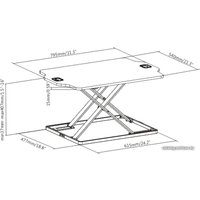 Подставка для работы стоя ErgoSmart Callisto