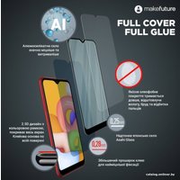 Защитное стекло MakeFuture Galaxy A02s Full Cover Full Glue MGF-SA02S