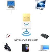 Bluetooth адаптер USBTOP V5.0 (белый)