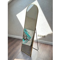 Зеркало eMZe Арка 45х150 DK0915.AUR (золотой) в Солигорске