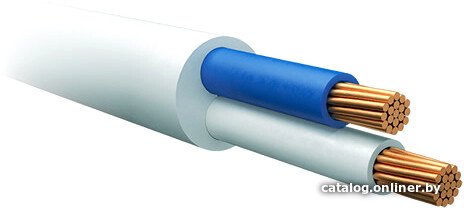 Провод силовой Автопровод ПВС-Т 2x1 (20 м)