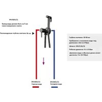 Гигиенический душ Boch Mann Braies СК-P07GR BM10411