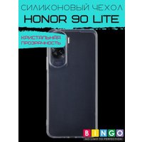 Чехол для телефона Bingo TPU для HONOR 90 Lite (прозрачный)