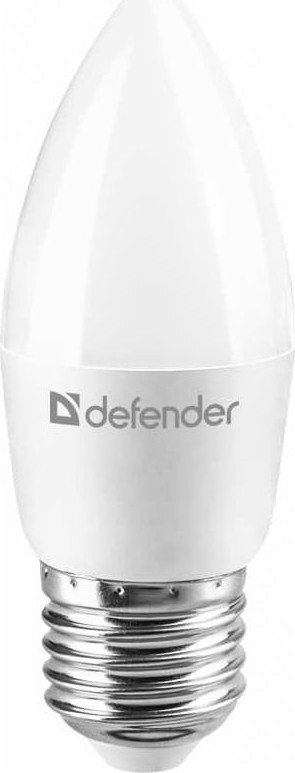 Светодиодная лампочка Defender C37-8W-840-E27