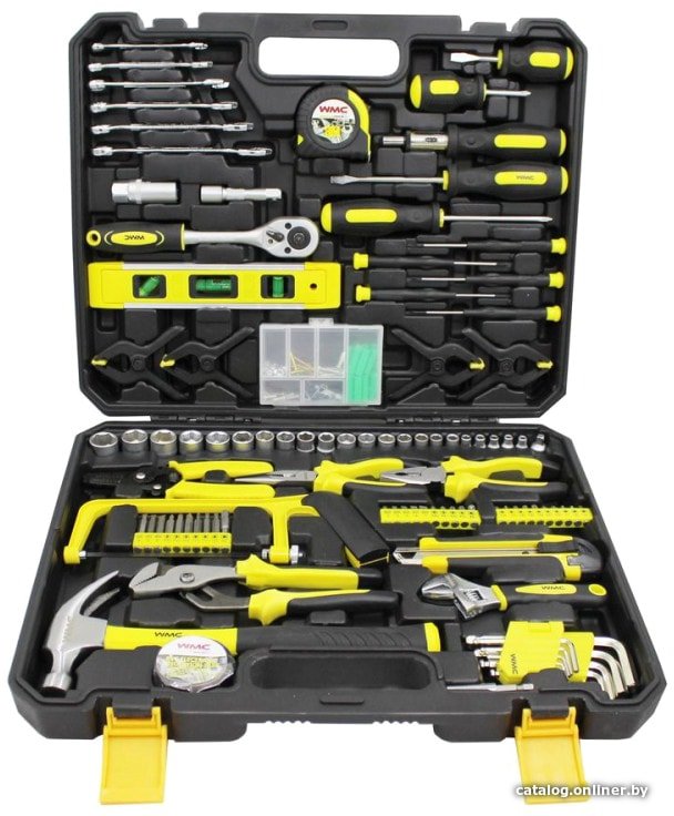 Набор домашнего мастера WMC Tools 30168 (168 предметов)