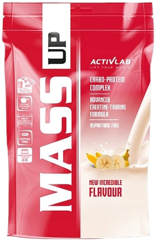 

Гейнер Activlab MASS UP (3кг, банан)