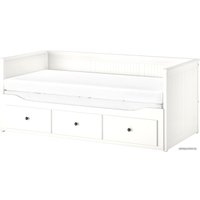 Кровать Ikea Хемнэс 200x80 (белый, оготнес жесткий) 994.281.21