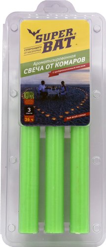 Свеча от насекомых Super Bat SBAT01017 (3 шт)