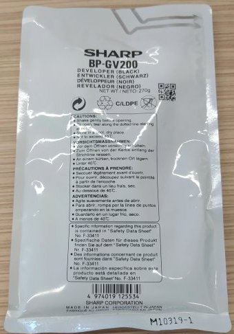 

Девелопер (носитель) Sharp BP-GV200