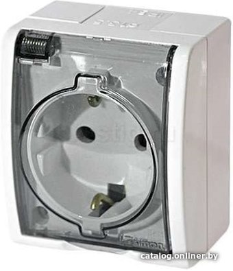 Розетка Simon 1594445-030 (Белый)