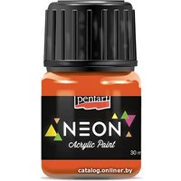 Акриловая краска Pentart Neon 30 мл (оранжевый)