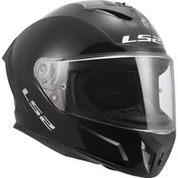 Мотошлем LS2 FF820 Rapid III Solid (S, черный глянцевый)