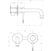 Смеситель Cezares RELAX-BLI2-1-01-W0