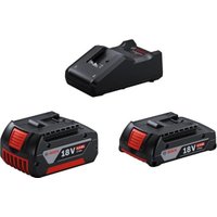 Аккумулятор с зарядным устройством Bosch 1600A01ZS9 (18В/4 Ah + 18В/2 Ah + 18В)