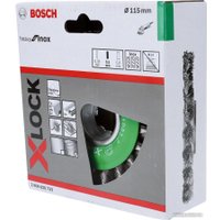 Щетка для электроинструмента Bosch X-LOCK Heavy for Inox 2608620733
