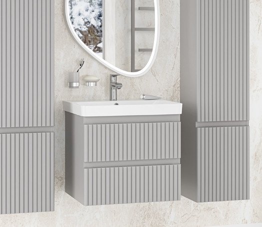 Brevita Тумба с умывальником Victory 60 VIC-07060-0302Я+11060-KL