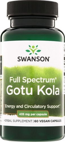БАД Swanson Gotu Kola 435 мг (60 капсул)