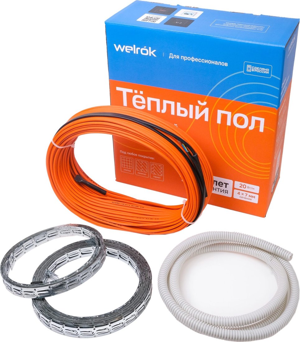 

Нагревательный кабель Welrok RD2s 20-44