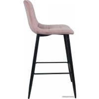 Стул AksHome Stella (пыльная роза, велюр HLR25/черный)