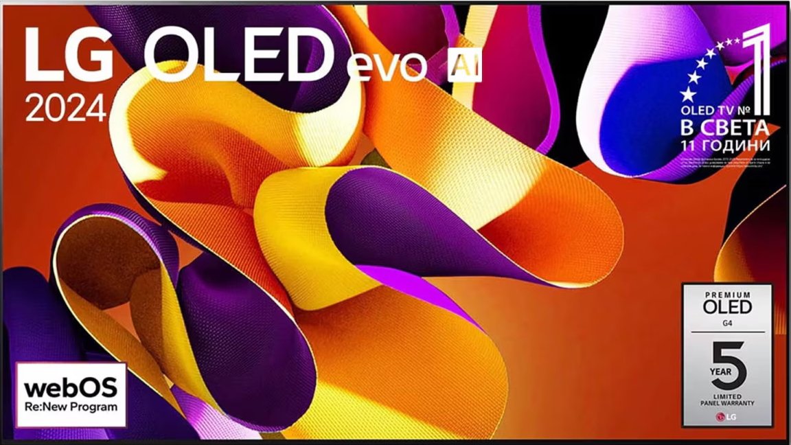 

OLED телевизор LG OLED G4 OLED65G42LW