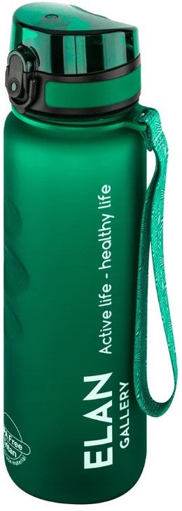 

Бутылка для воды Elan Gallery Style Matte 1л 280143 (темно-зеленый)
