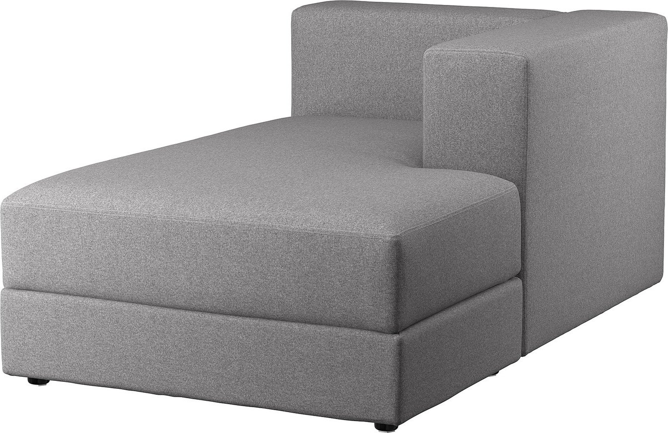 

Элемент модульного дивана Ikea Jattebo Правая, с подлокотником/Tonerud серый s69494594