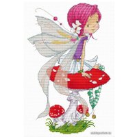 Набор для вышивания Белоснежка Феечка на мухоморе 904-14