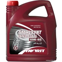 Моторное масло Favorit Stahlsynt Intellect SL/CF 10W-40 4л