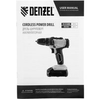 Дрель-шуруповерт Denzel CDL-18-0 26117 (без АКБ)