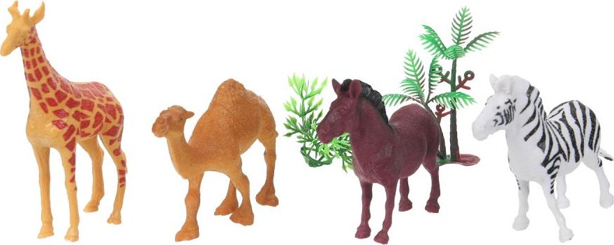 

Набор фигурок Рассказы о животных Дикие животные 2304Z0115-R (4шт)