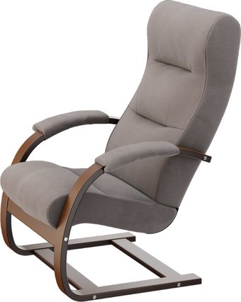 Кресло-качалка Glider Аспен (светло-коричневый/орех антик)